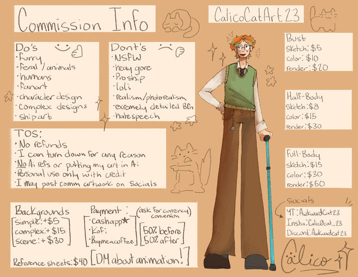 Comms Sheet